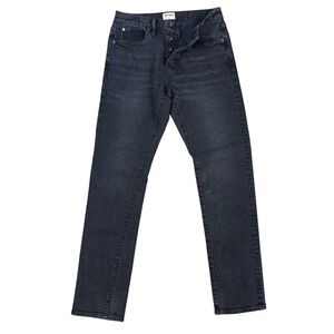 Todd Snyder Selvedge Denim Slim Fit Button Fly Jeans‎ 28x32 Black Wash Skinny